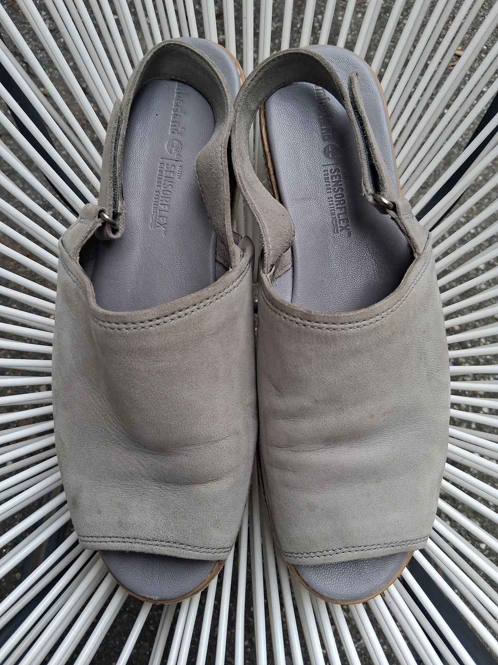Timberland SensorFlex Platform Slingback Espadrille Sandals 8.5